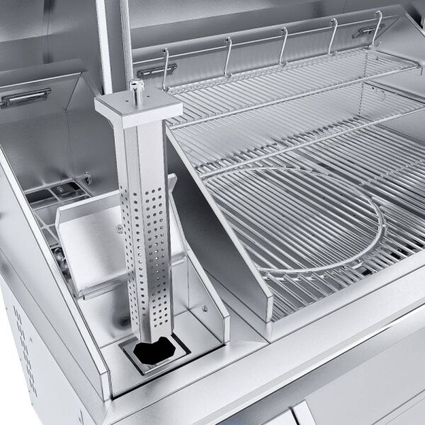 Separate Cold-Smoker Chip Storage SUNPLT40 6 1