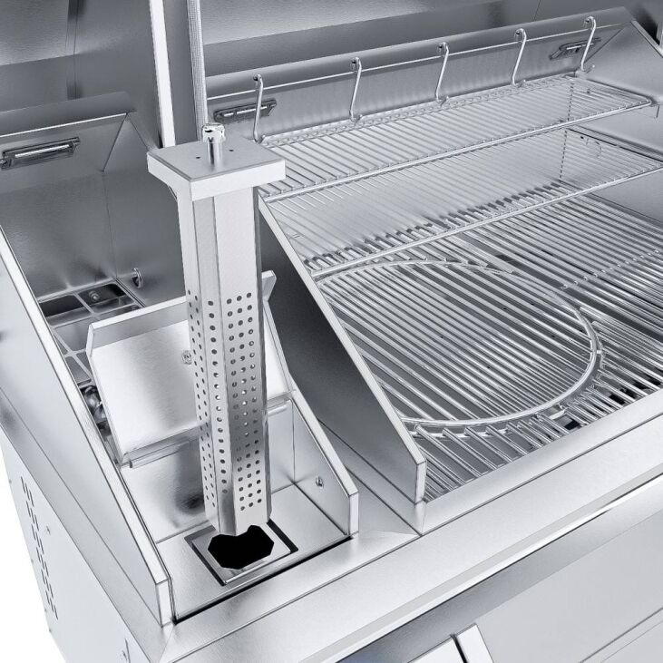 Separate Cold-Smoker Chip Storage SUNPLT40 6 1