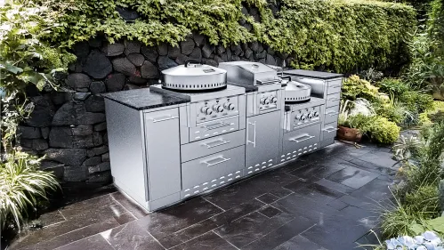Exclusive TEXCAJUN Outdoor Kitchen Island Package