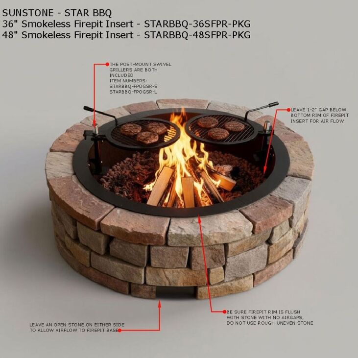 STARBBQ-36SFPR-PKG-10 STARBBQ 36SFPR PKG 10