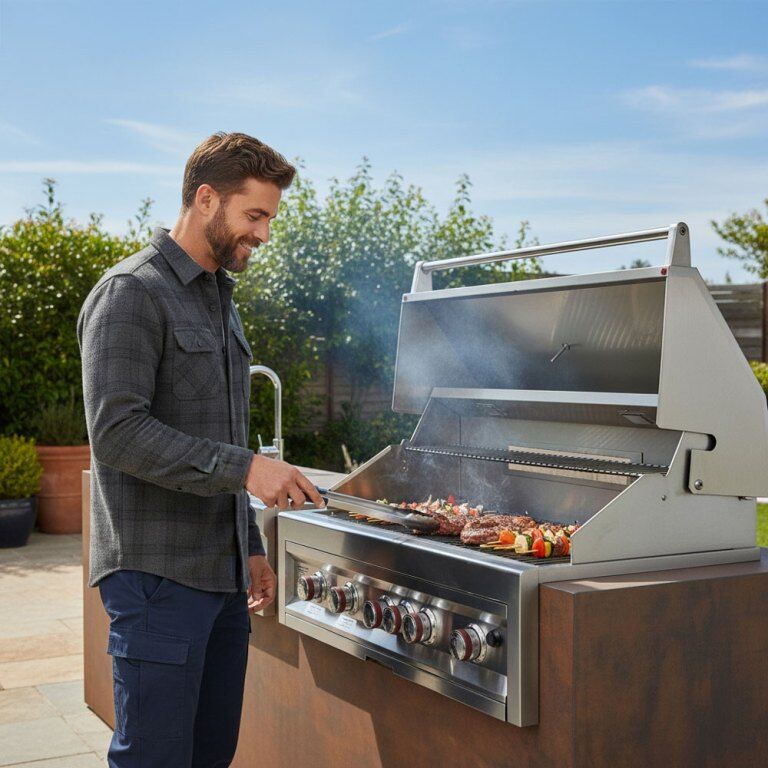 THE BIG-TEXAN 21FT Outdoor Kitchen Island Base Cabinet Package